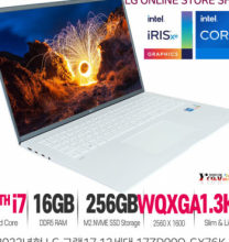 2022년형 LG 그램17 17ZD90Q-GX76K 윈도우11 탑재배송