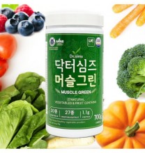 닥터심즈 머슬그린 야채가루 녹차맛 과채믹스분말 파이토케미컬 비건 하루 식이섬유 생식 700g